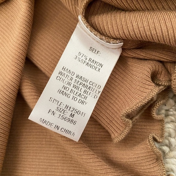 Vici Tan Long Sleeve Top - Picture 5 of 5